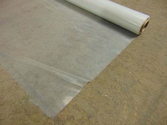 Poly Sheet Clear Medium 2m Wide Per Roll