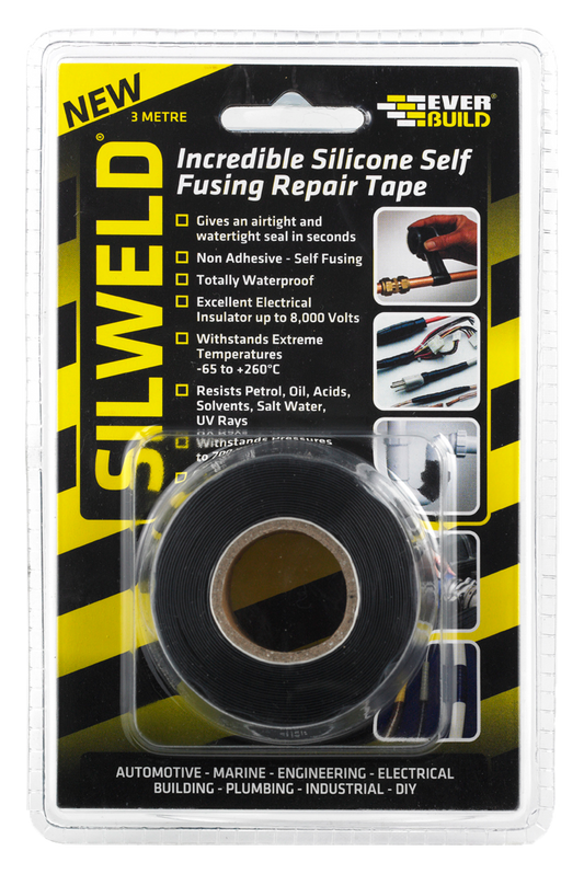 Everbuild Silweld Self-Fusing Repair Tape 3m