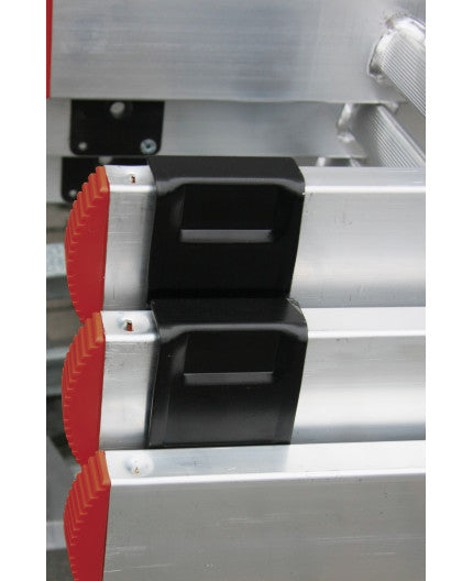 Drabest Professional Lightweight Aluminium Triple Extension Ladder 3.4-6.62m