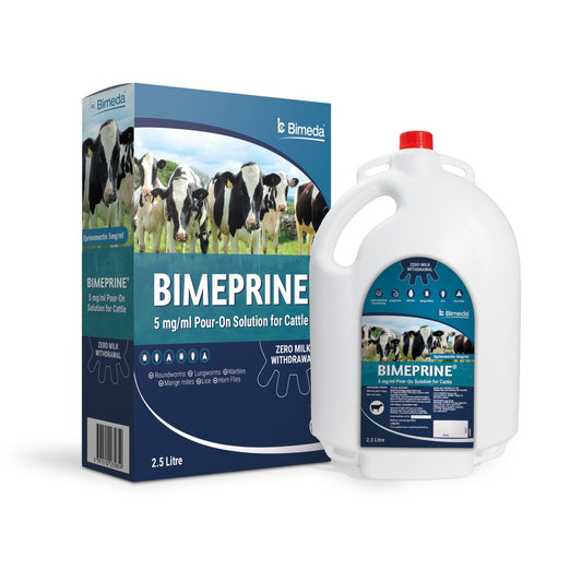 Bimeprine 5 mg/ml Pour-On Solution for Cattle