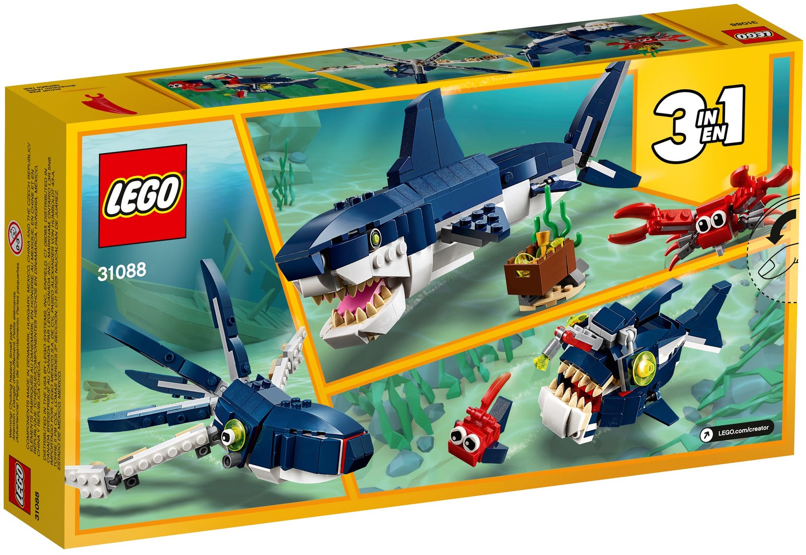 Lego Creator Deep Sea Creatures 31088