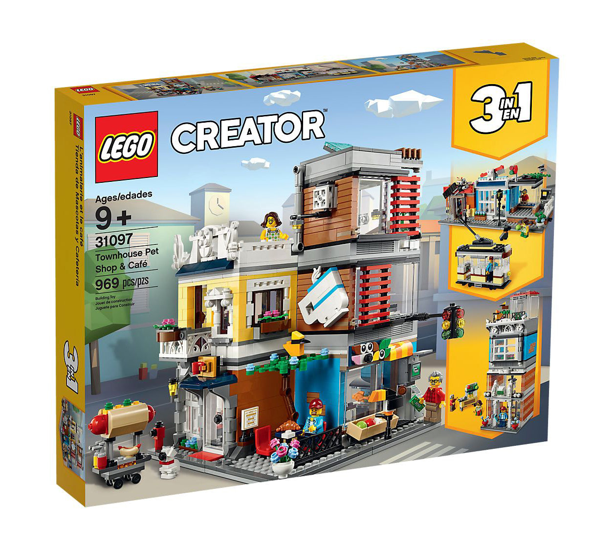 Lego Creator Townhouse Pet Shop & Café 31097