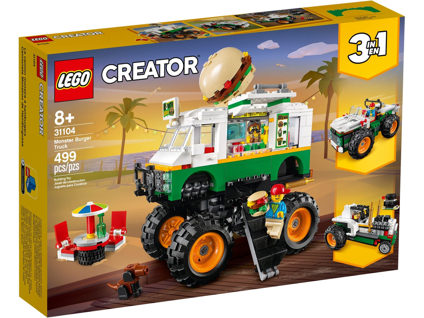LEGO Creator Monster Burger Truck 31104