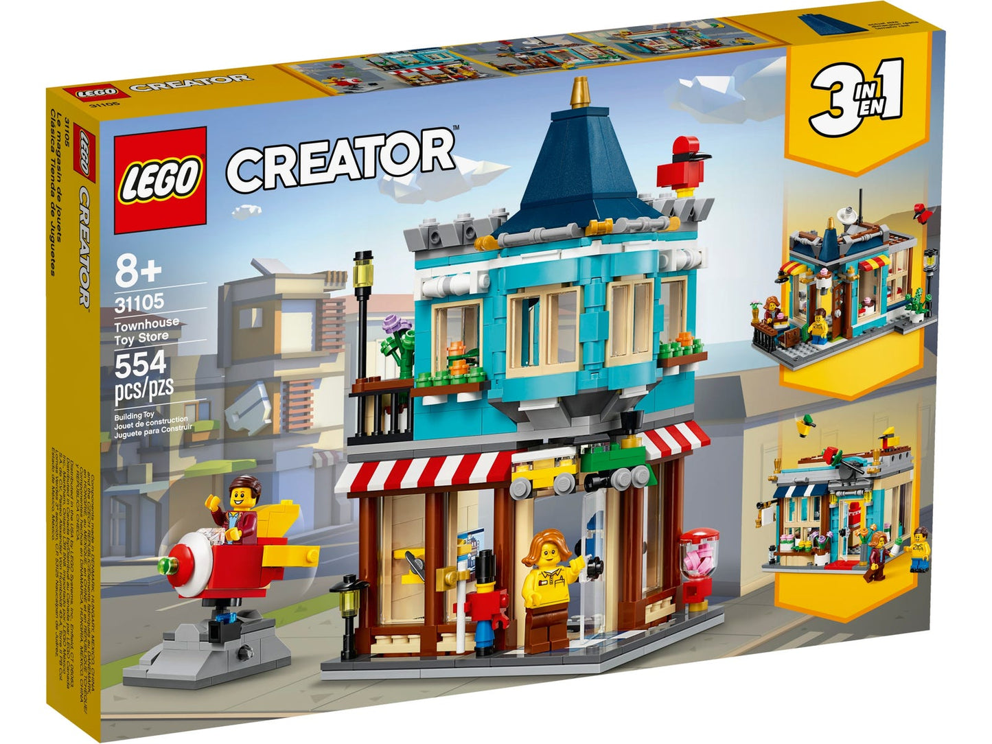 Lego Creator Townhouse Toy Store 31105
