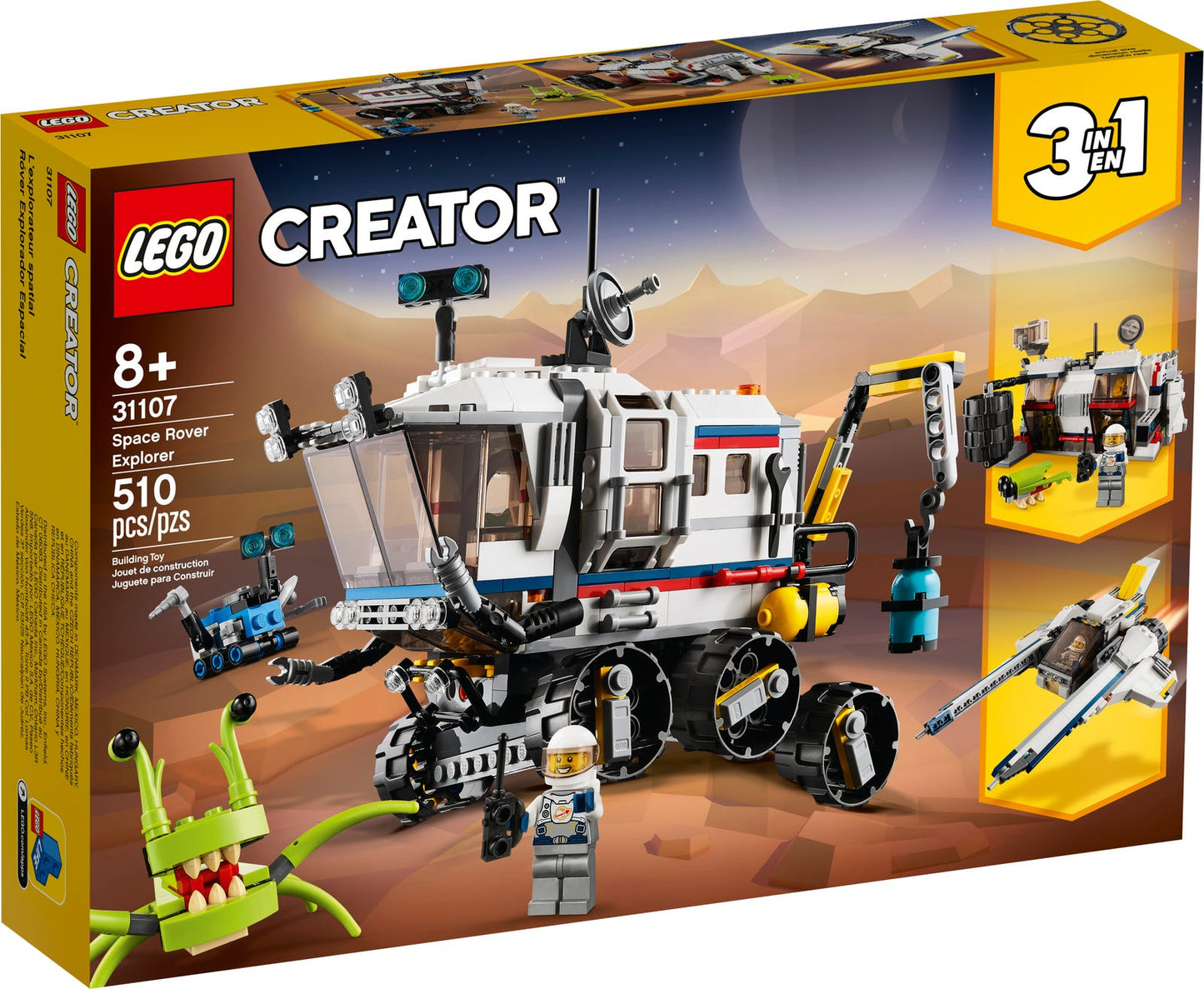 LEGO Creator Space Rover Explorer 31107