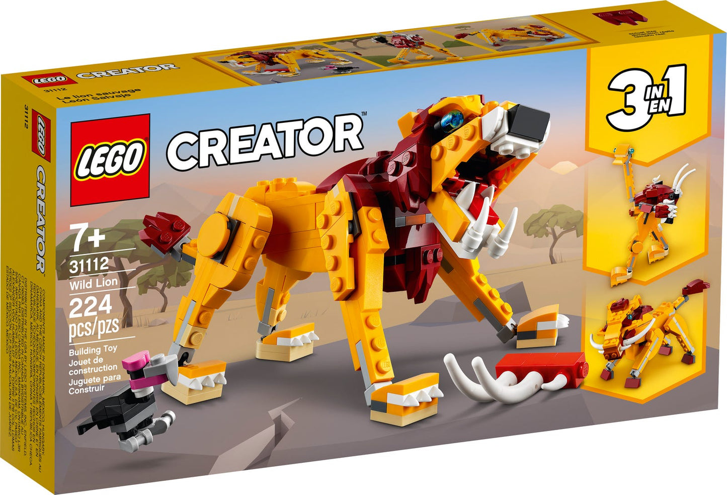 LEGO Creator Wild Lion 31112