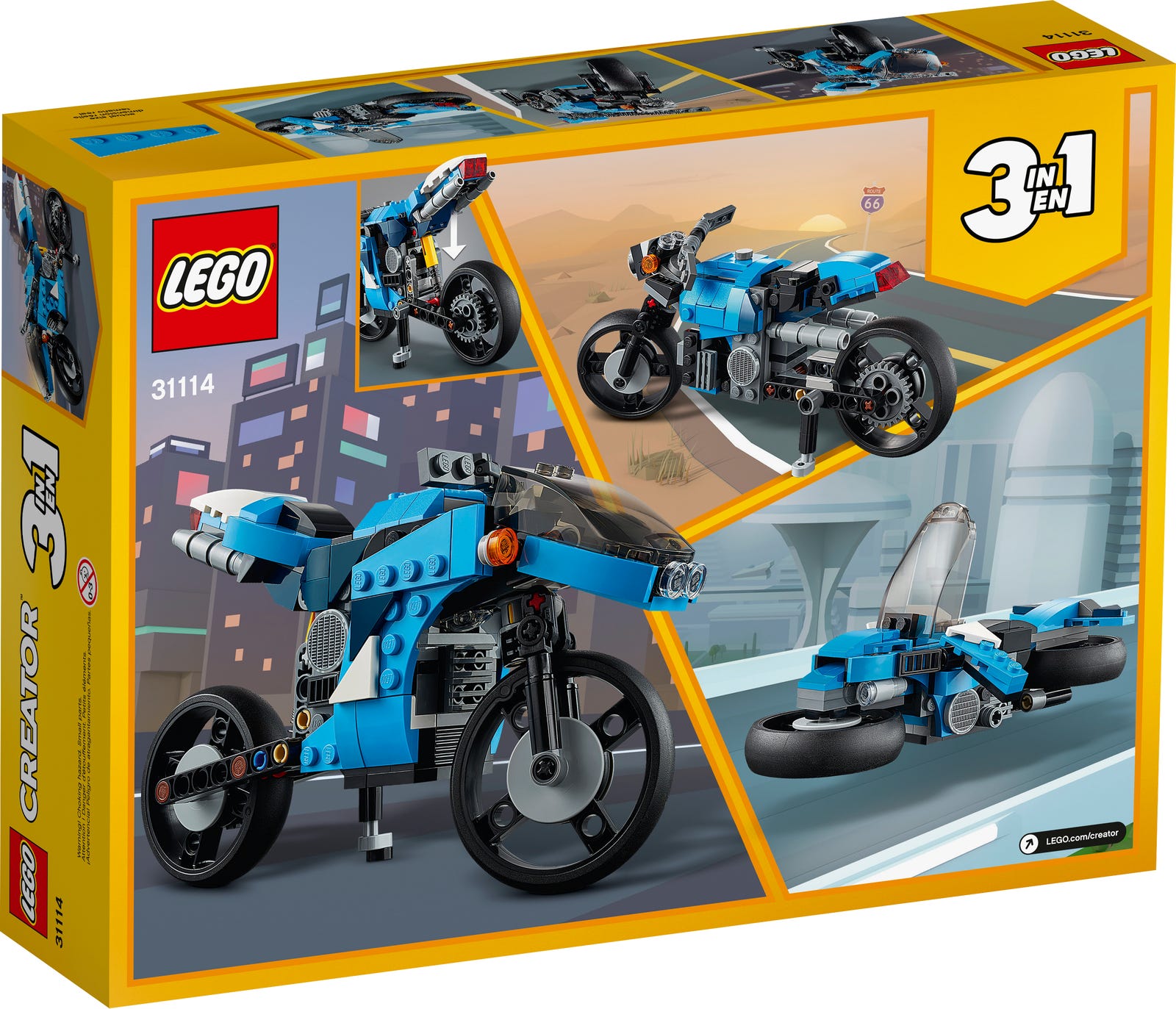 LEGO Creator Superbike 31114
