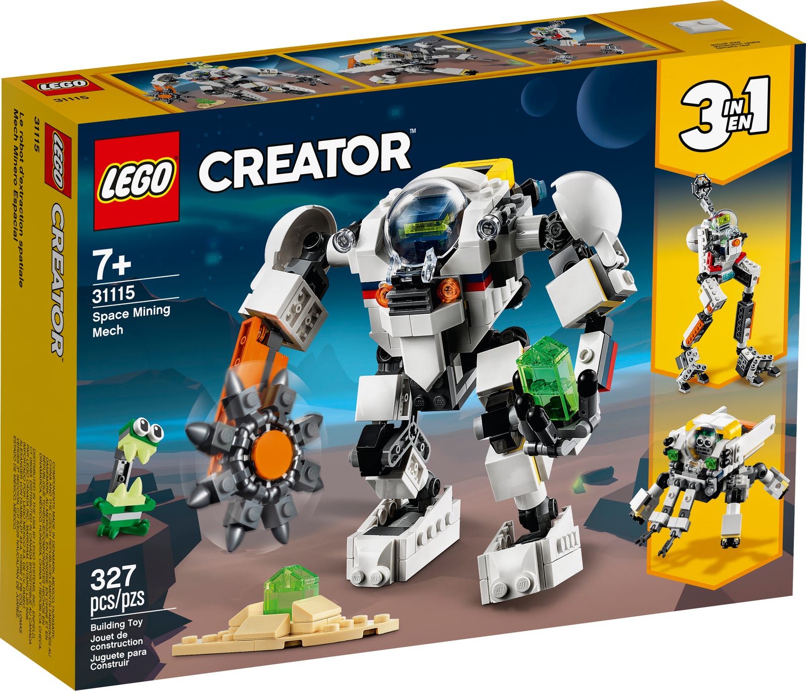 Lego Creator Space Mining Mech 31115