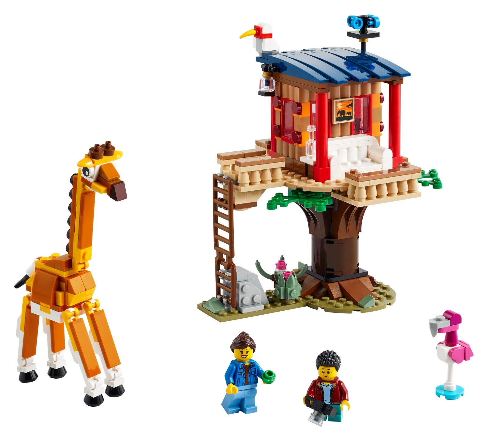 Lego Creator Safari Wildlife Tree House 31116