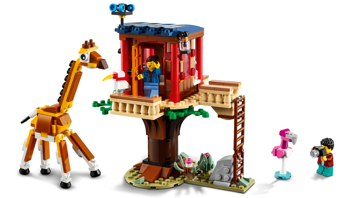Lego Creator Safari Wildlife Tree House 31116