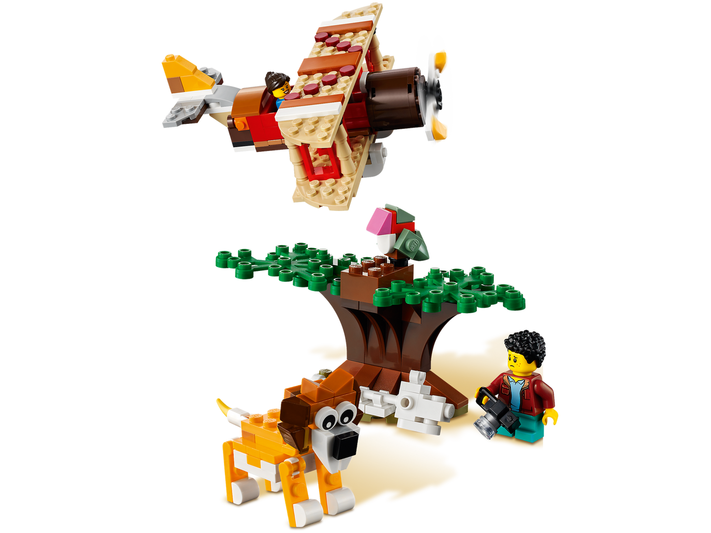 Lego Creator Safari Wildlife Tree House 31116