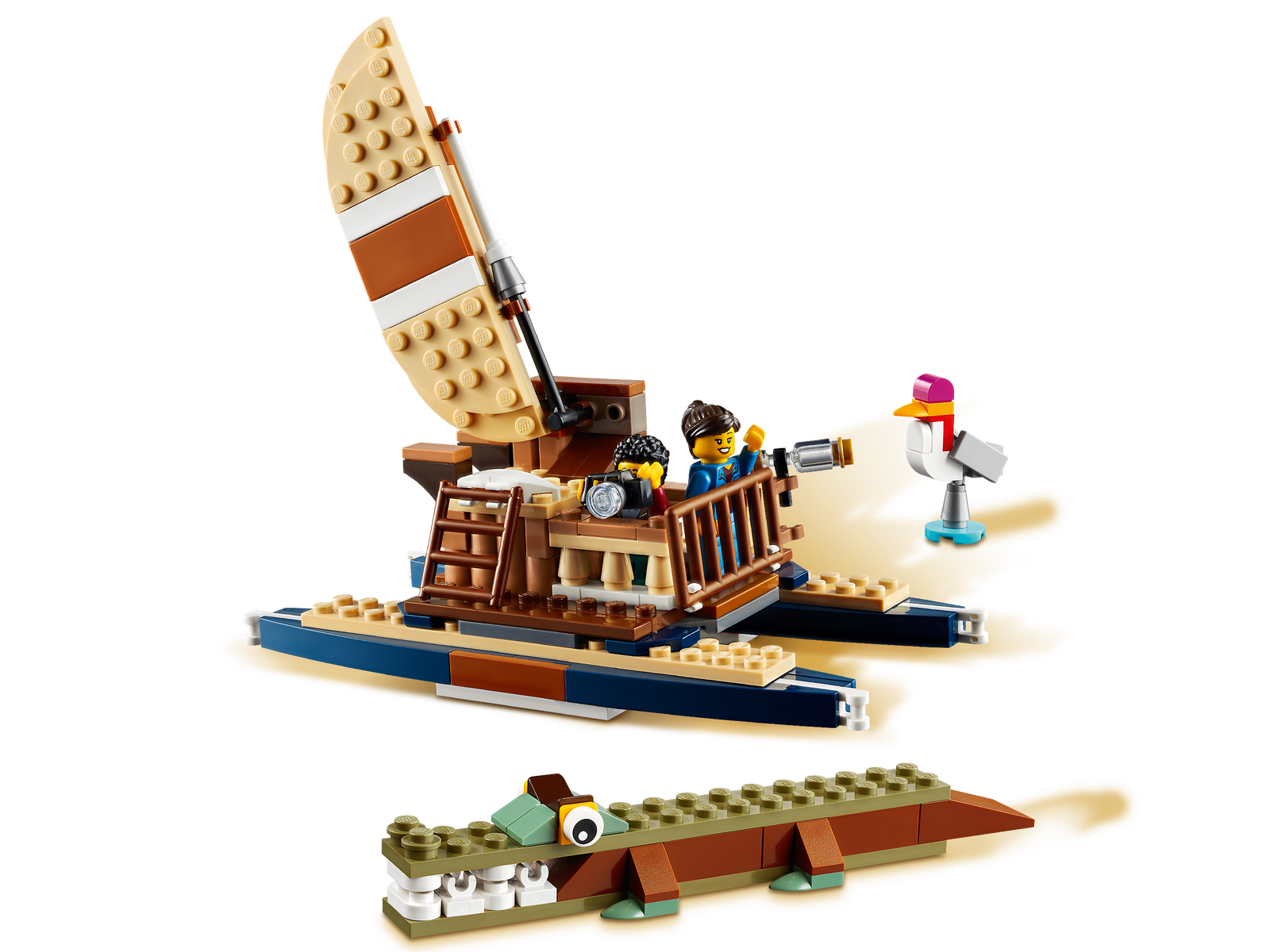 Lego Creator Safari Wildlife Tree House 31116