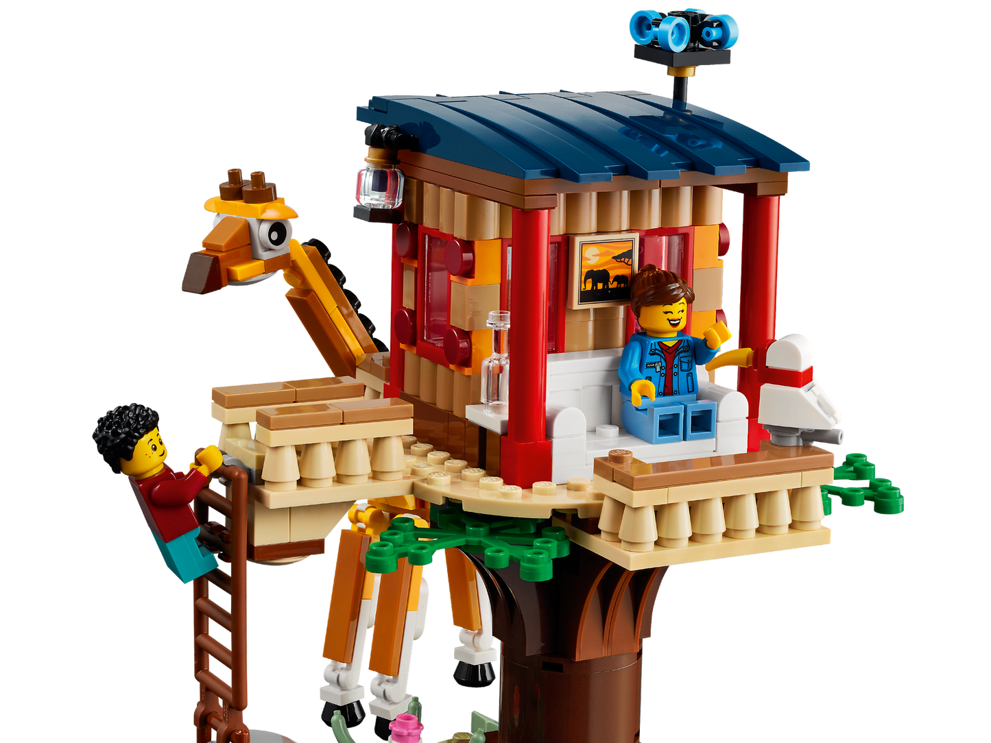Lego Creator Safari Wildlife Tree House 31116