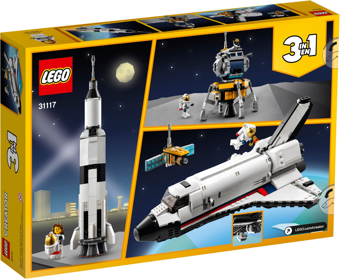 LEGO Creator Space Shuttle Adventure 31117