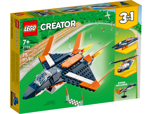 Lego Creator Supersonic-jet 31126