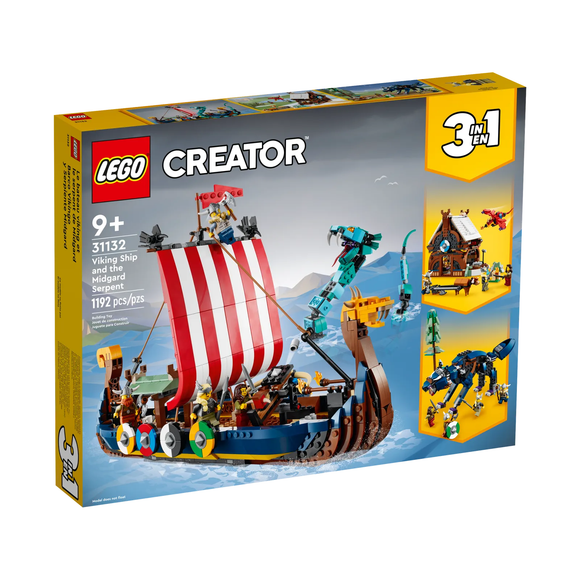 Lego Creator Viking Ship & Midgard Serpent