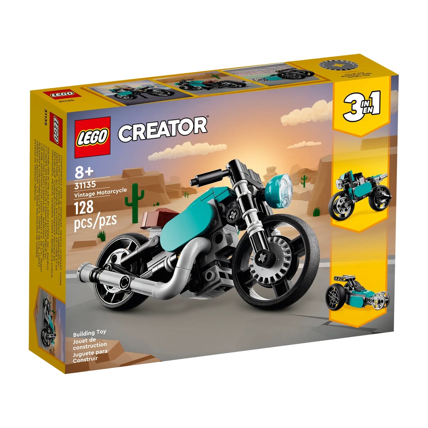 Lego Creator 3-in-1 Vintage Motorcycle 31135
