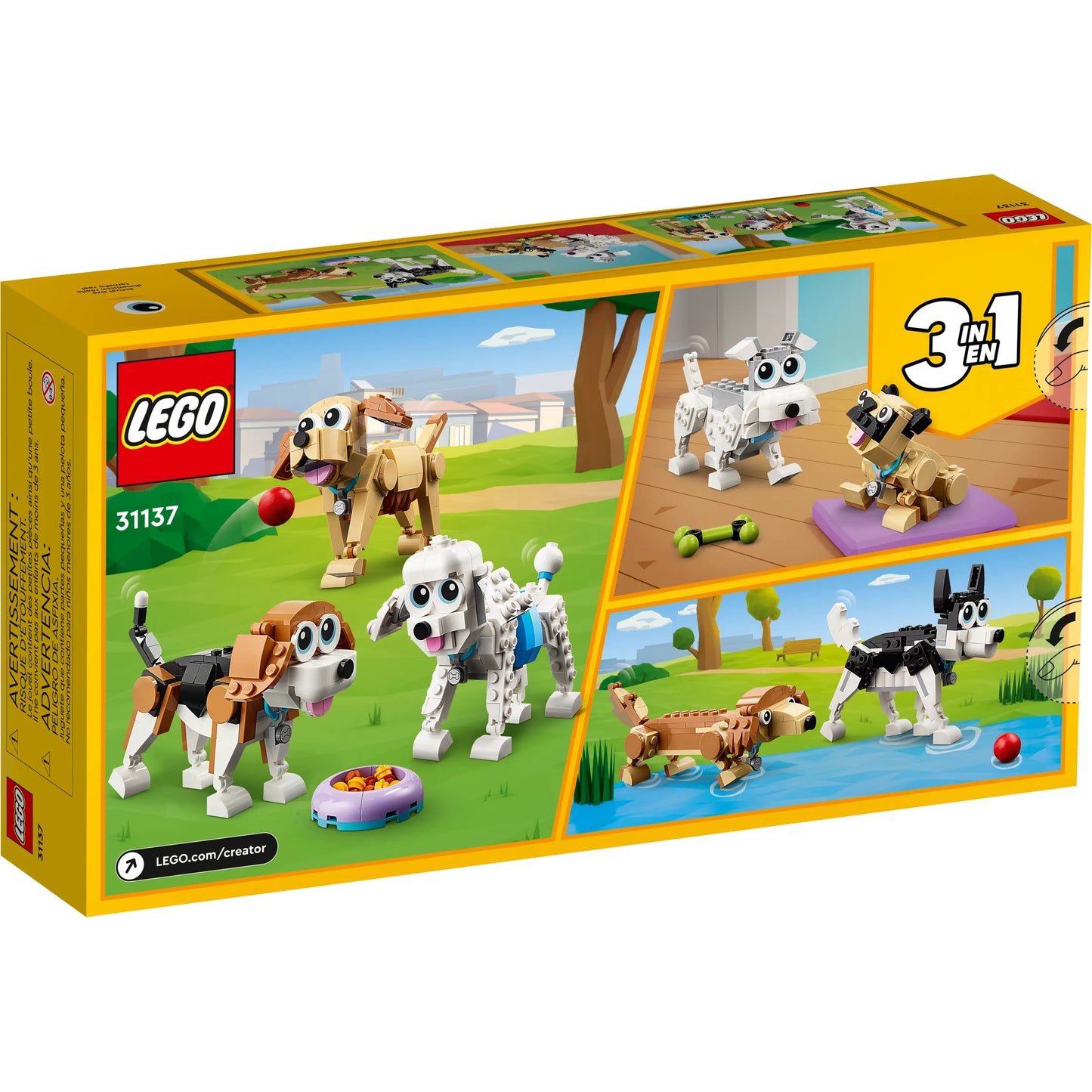 Lego Creator 3-in-1 Adorable Dogs 31137