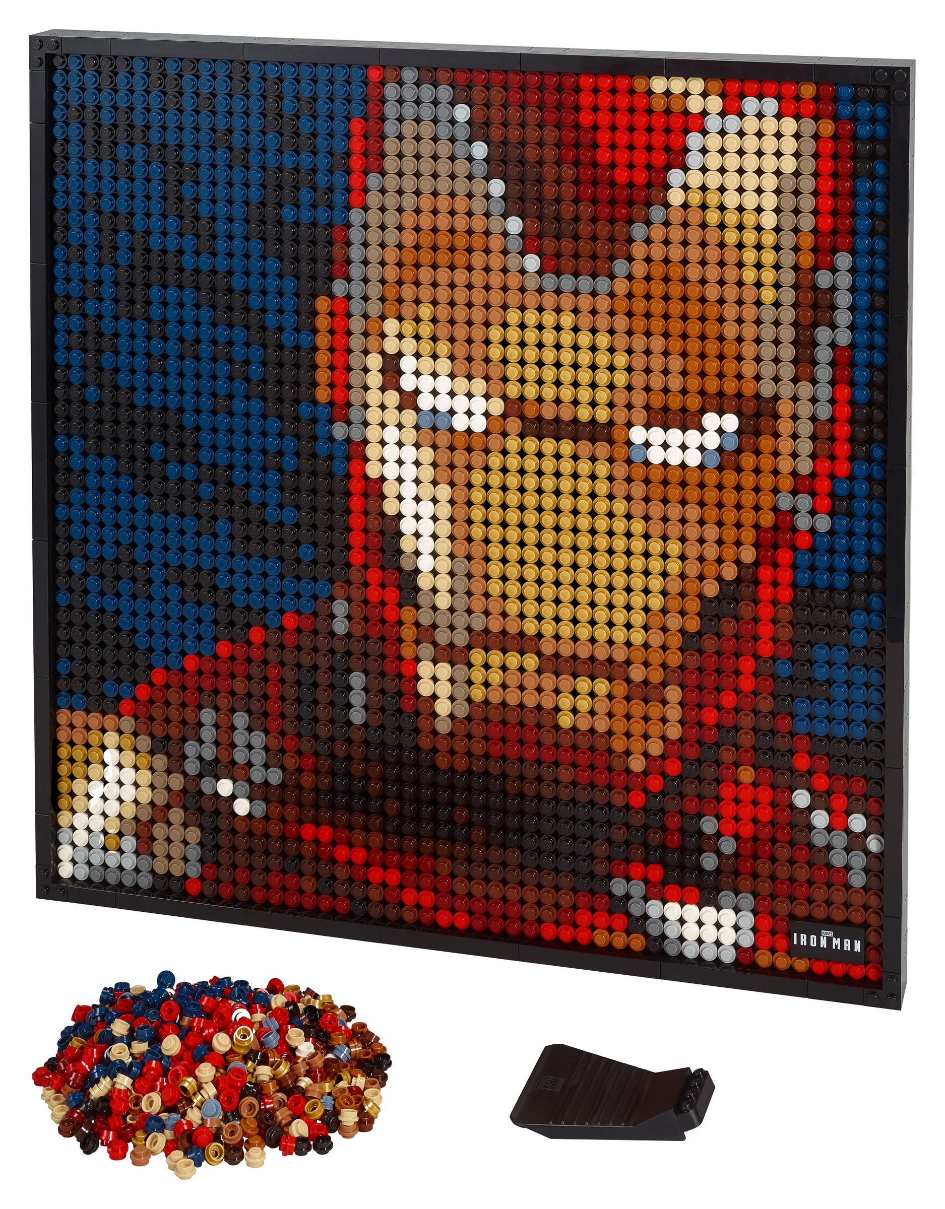 Lego Art Marvel Studios Iron Man Art 31199