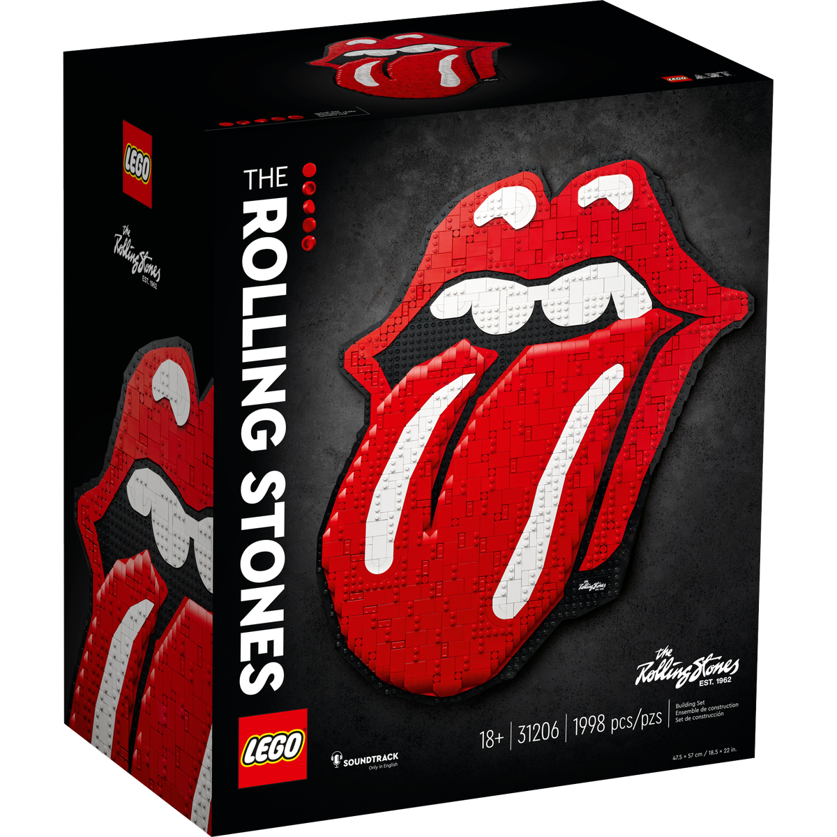 Lego Art Rolling Stones 31206