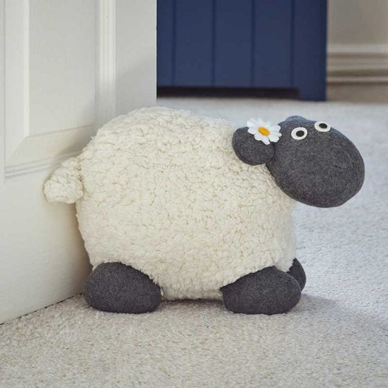 Outside In Designs Woolly Sheep Doorstop