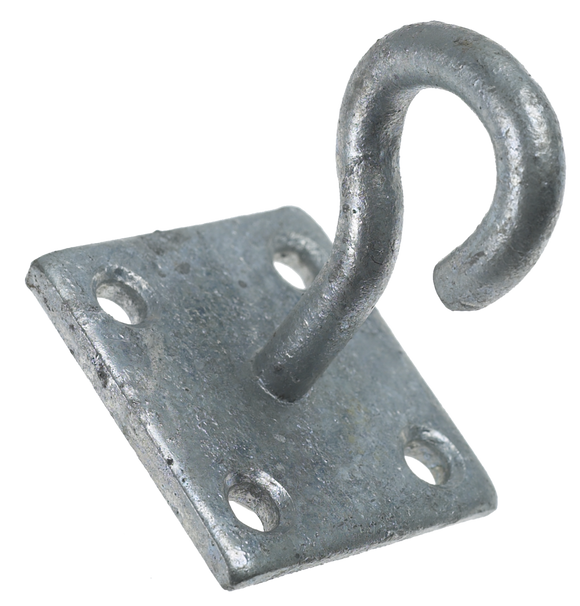 Perry Chain Hook on Plate 50mm x 50mm