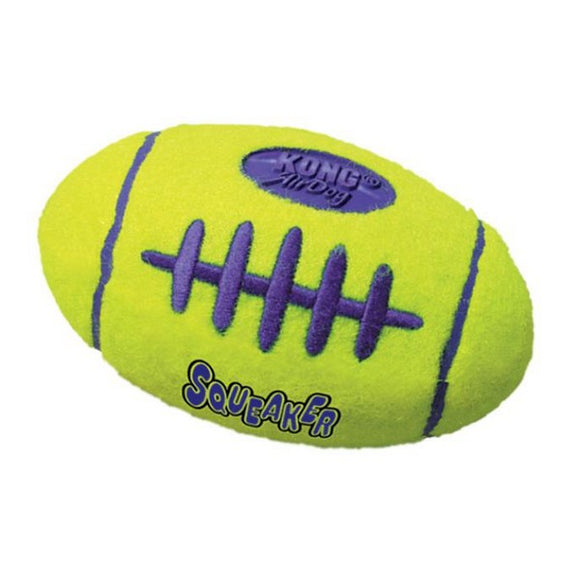KONG Air Squeaker American Football Dog Toy