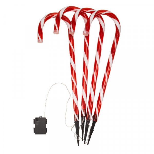 Three Kings 4 Large CandyCane Stakes