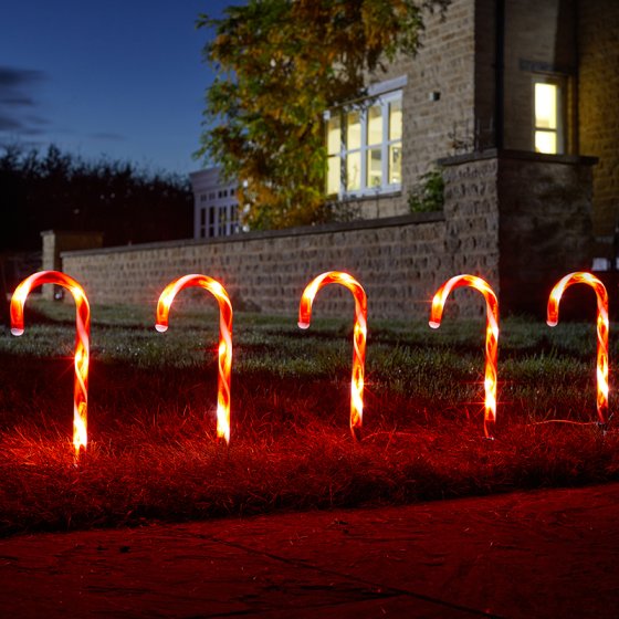 Three Kings CandyCane Stakes Set of 6