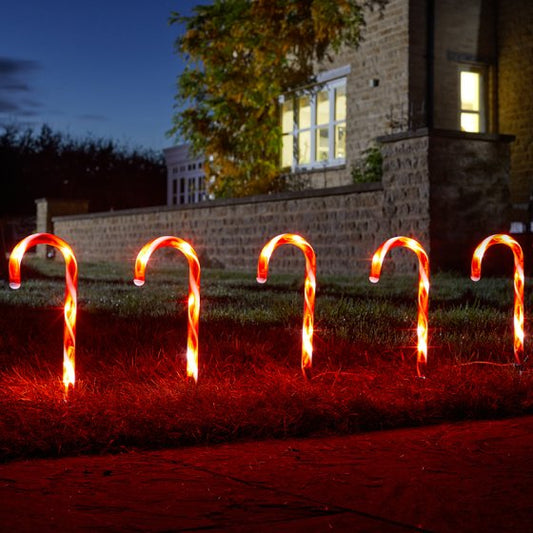 Three Kings CandyCane Stakes Set of 6