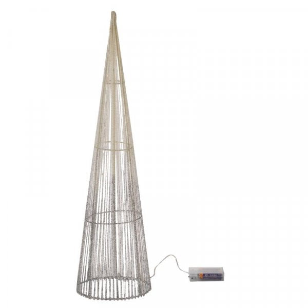 Three Kings Silver Sparkly TreeBelisk Set of 3