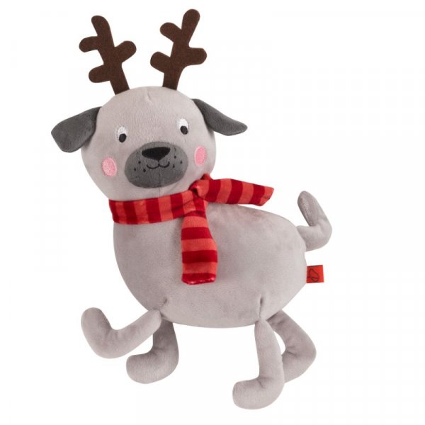 Zoon Dog Toy Large Festive Percy Pug PlayPal