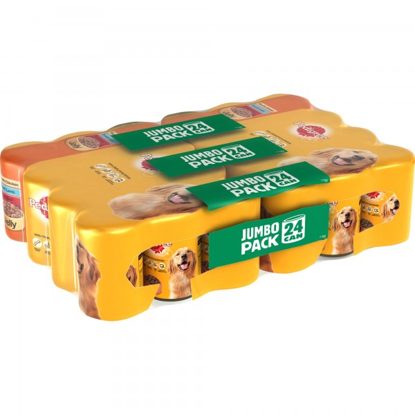 Pedigree Tins Mixed Selection in Jelly 24x385g