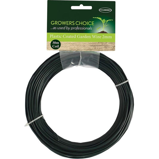 Tying Wire Coil Green Plastic 2mm x 30m