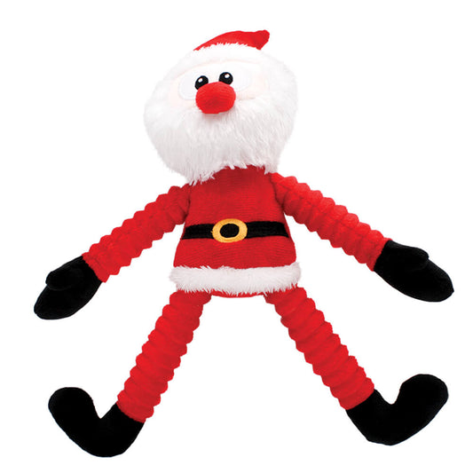 Happy Pet Dog Toy Cordy Crew Santa