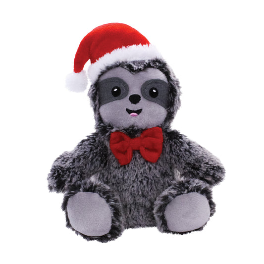 Happy Pet Dog Toy Santa Sloth