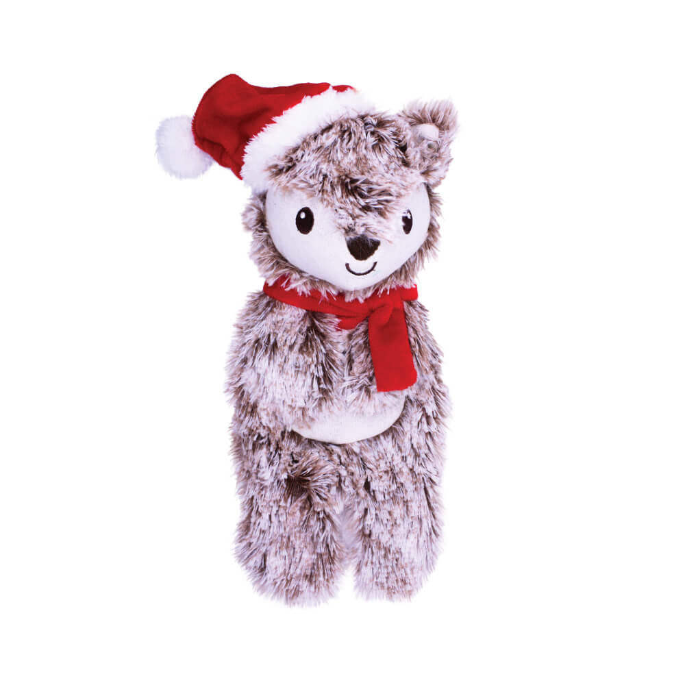 Happy Pet Dog Toy Crinkle Cuddles Reindeer