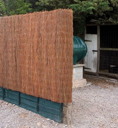 The Good Life Brushwood Screen 1m x 4m