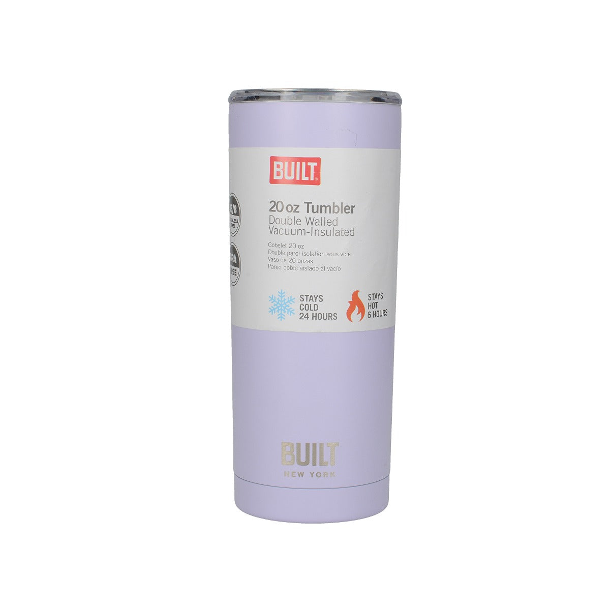 Built Double Wall Insulated Water Tumbler Matt 590ml
