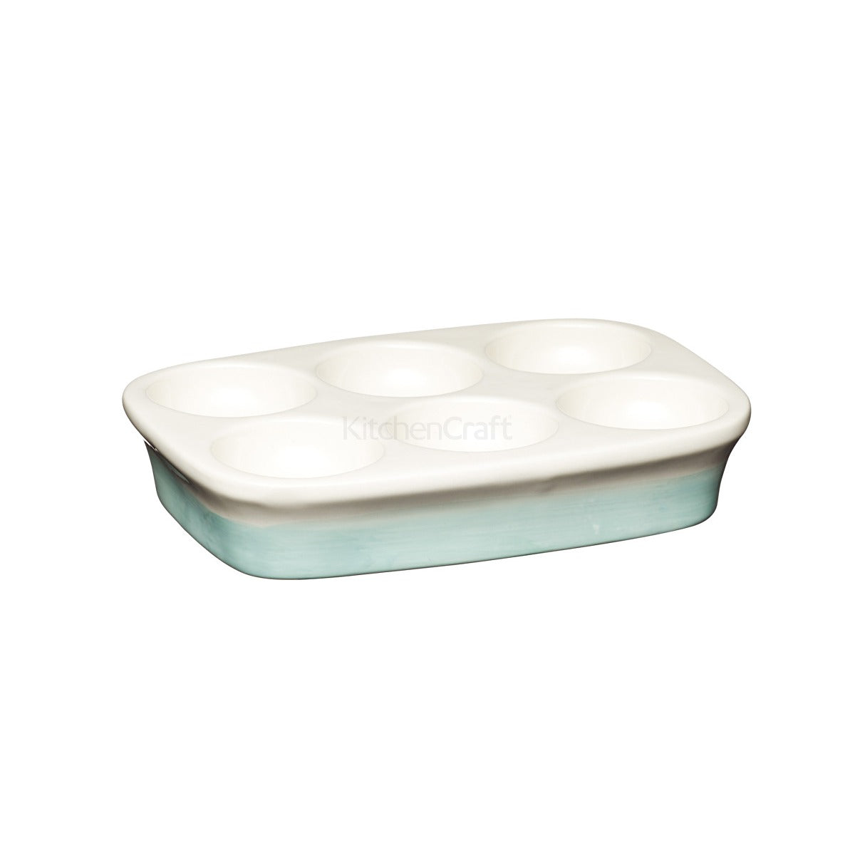 Apple Farm Stoneware 6 Egg Holder Hand-Finished