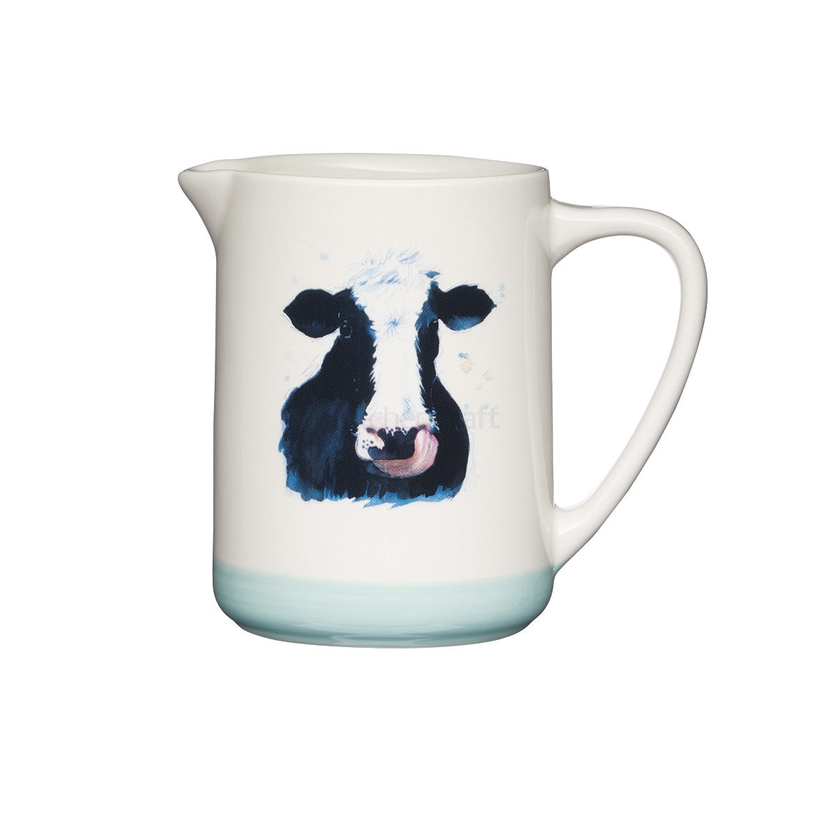 Apple Farm Stoneware Milk Jug Cow