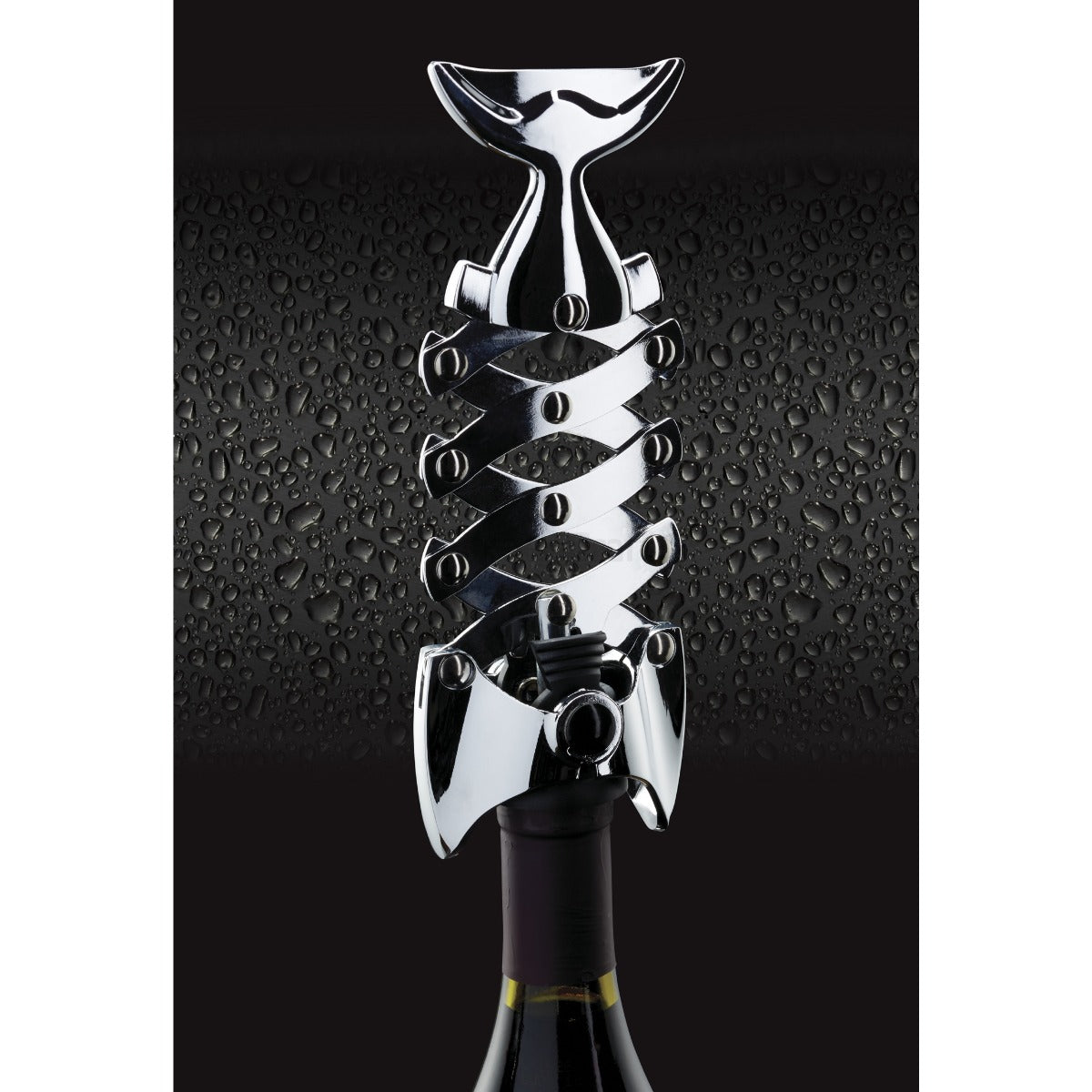 BarCraft by KitchenCraft Lazy Fish Corkscrew