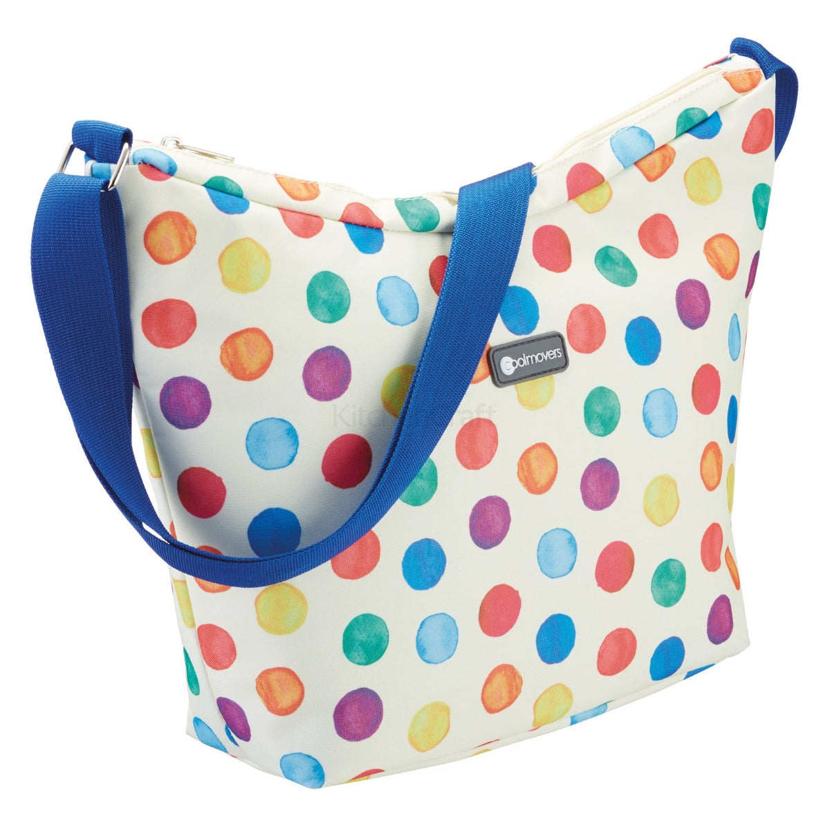 KitchenCraft Spot Print Cross Body Cool Bag 5L