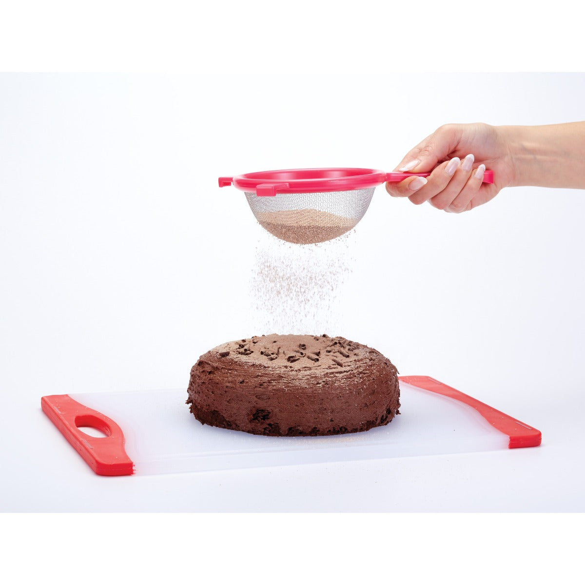 Colourworks Stainless Steel Fine Mesh Round Sieves x3