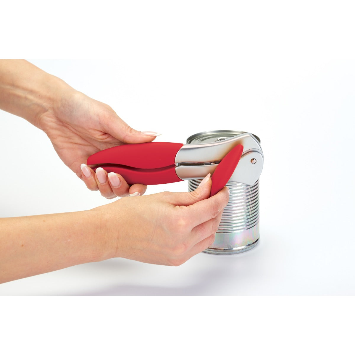 Colourworks Can Opener & Soft Touch Handle Red