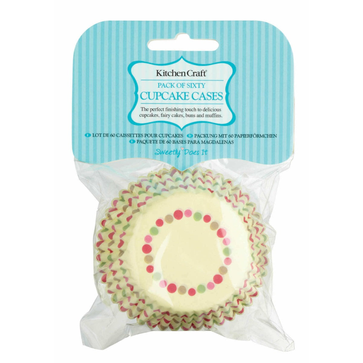 Sweetly Does It Polka Dot Cake Cases x60