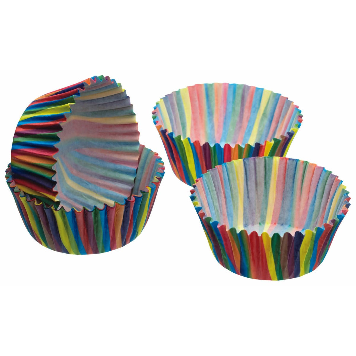 Sweetly Does It Jazzy Stripe Cake Cases x60