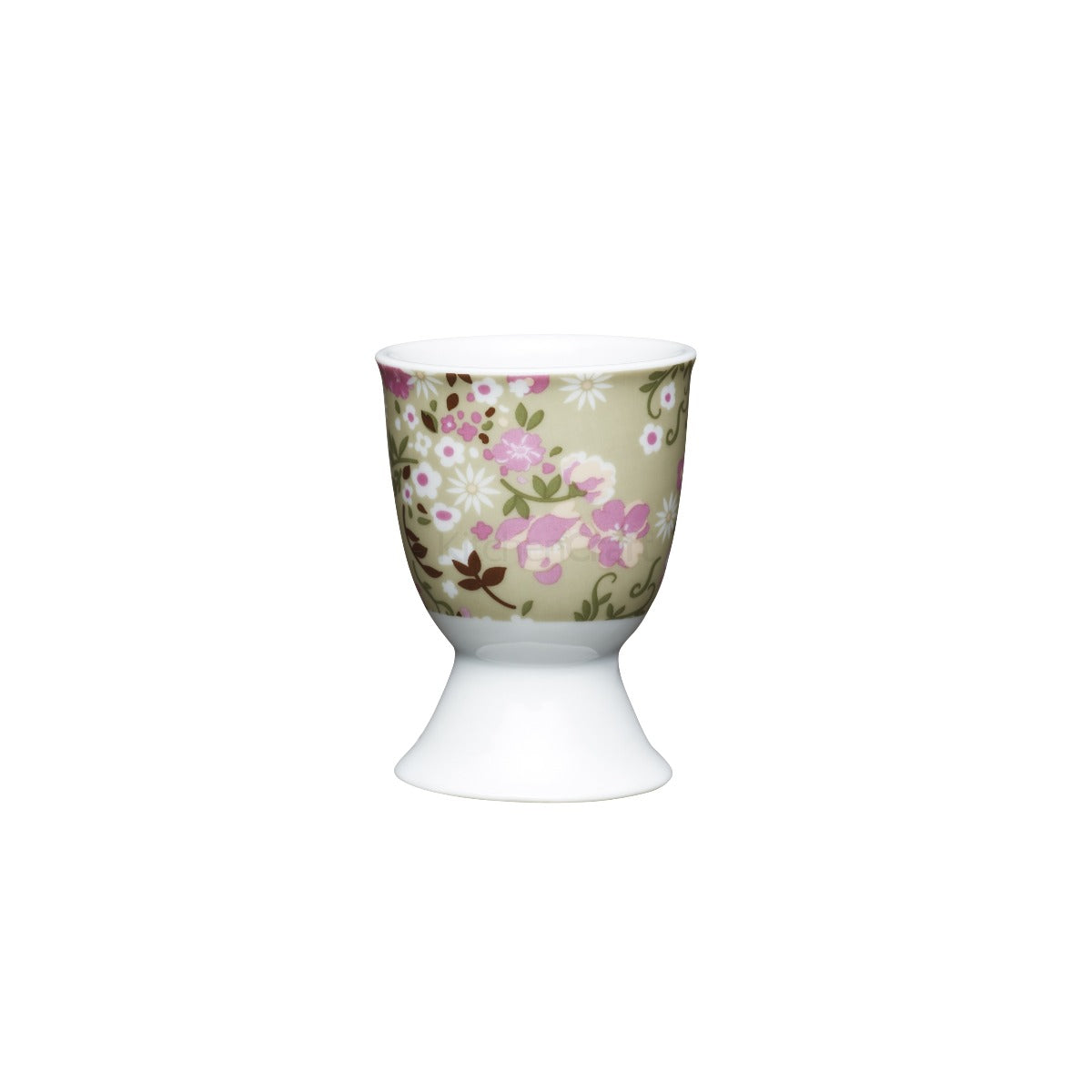 KitchenCraft Floral Meadow Porcelain Egg Cup