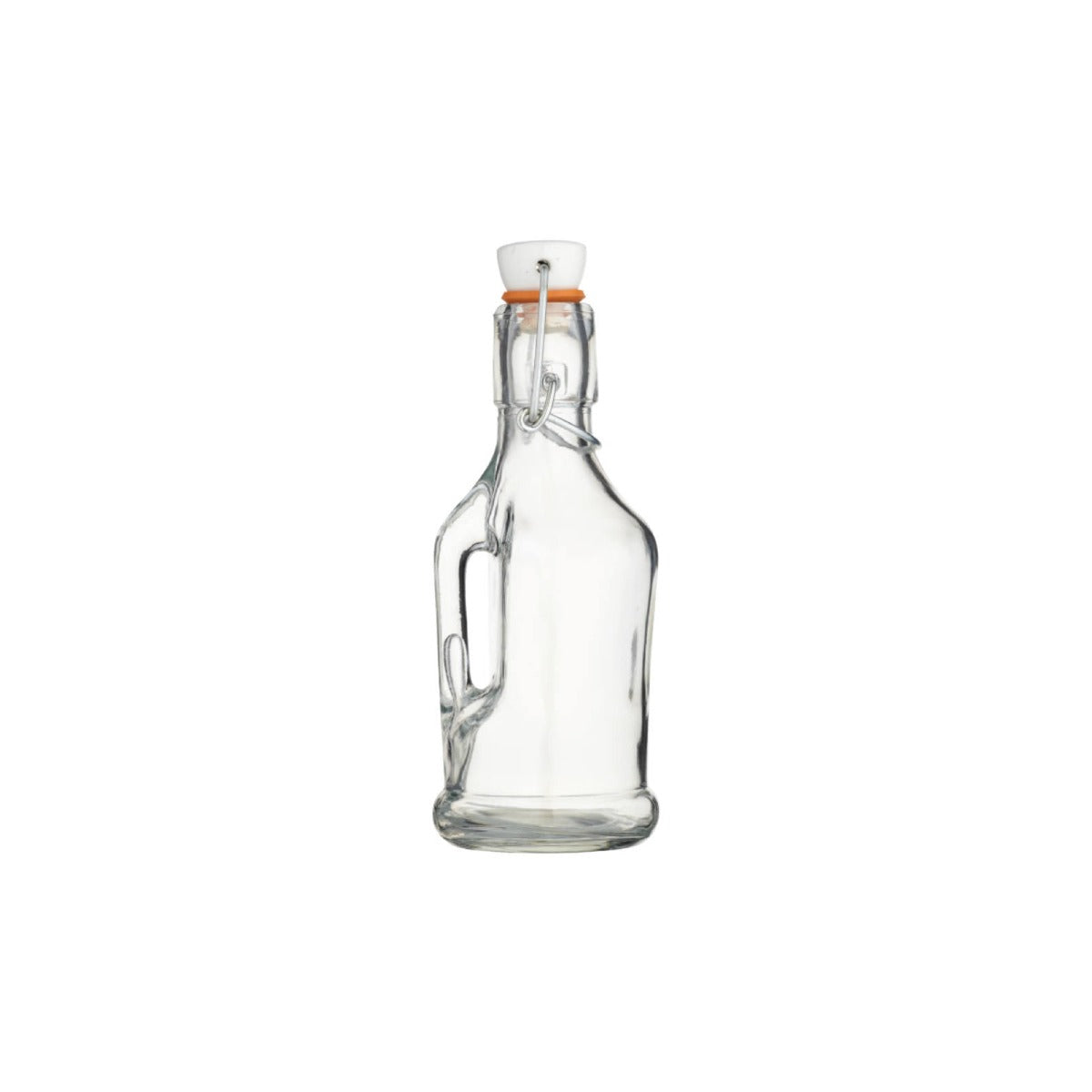 Home Made Glass Bottle & Handle 210ml