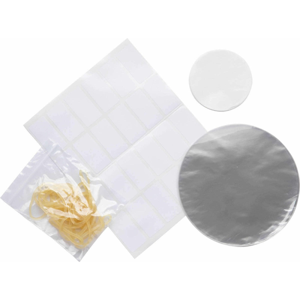 Home Made Jam Jar Cover Kit x24